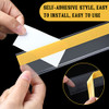 FAINNE 25 PCS SHELF LABEL STRIPS 1.25'' H SELF ADHESIVE SHELF - TRANSPARENT