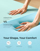 Dreamsmith Adjustable Gel Memory Foam Mattress Topper, Twin XL, 3-Inch