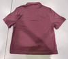 ORIGINAL PENGUIN MEN'S SOLID SHORT SLEEVE POLO - SIZE: MEN M - BURGUNDY