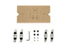 CISCO MERAKI T-RAIL CHANNEL ADAPTER MOUNT KIT MA-MNT-CLG-1 - Gray New