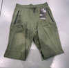 J.COME JOGGER SWEATPANTS - SIZE: MEN M - OLIVE GREEN New
