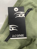 J.COME JOGGER SWEATPANTS - SIZE: MEN M - OLIVE GREEN New