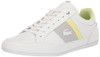 746CMA00052L6 Lacoste Men's Chaymon White/Light Green Size 11