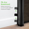150 Inch Extra Wide Retractable Baby Gates for Large Openings Long Baby Gates New