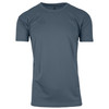 GALAXY BY HARVIC MEN PERFORMANCE ACTIVE SHORT SLEEVE TEE - SIZE SMALL - CHARCOAL New