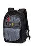 SWISSGEAR 3573 LAPTOP BACKPACK - BLACK/WHITE LOGO - BLACK New