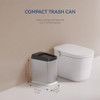 ELLO&ALLO 30 LITER 8 GALLON TOUCHLESS RECTANGULAR AUTOMATIC MOTION SENSOR TRASH