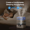 6L Humidifiers for Bedroom Large Room Home CHIVALZ - White