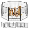 DPI01 Heavy Duty Metal Pet Dog Playpen with 32" Height  8/16 Panels Rustproof