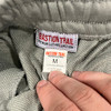 BASTION TRAIL MEN'S FLEECE DRAWSTRING JOGGER PANTS - SIZE: MEN M - HEATHER GRAY New