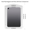 AUTOFEEDOG DOUBLE-FLAP PET DOOR WALL DOOR WITH CLOSING PANEL LOCK SMALL - WHITE