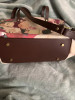 R.RIVETER FLORAL CANVAS LEATHER MILITARY SPOUSE SHOULDER CROSS BODY HANDBAG 16.5 New R.RIVETER FLORAL CANVAS LEATHER MILITARY SPOUSE SHOULDER CROSS BODY HANDBAG 16.5 New