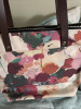 R.RIVETER FLORAL CANVAS LEATHER MILITARY SPOUSE SHOULDER CROSS BODY HANDBAG 16.5 New R.RIVETER FLORAL CANVAS LEATHER MILITARY SPOUSE SHOULDER CROSS BODY HANDBAG 16.5 New