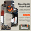SuperHandy Air Hose Reel Retractable 3/8" x 50' Feet GUR075 - ORANGE SuperHandy Air Hose Reel Retractable 3/8" x 50' Feet GUR075 - ORANGE