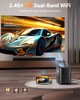 OPOQO PORTABLE MINI PROJECTOR 1080P BL158 - BROWN