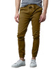 MJP-602TB GALAXY BY HARVIC MEN'S BASIC STRETCH TWILL JOGGERS Timber Size M New