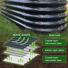 OLLE GALVANIZED RAISED GARDEN BED OUTDOOR: GARDEN PLAN MIDNIGHT GRAY