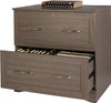 Realspace Pelingo 31”W Lateral 2-Drawer File Cabinet 271339 - Gray