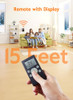 GIVEBEST 800W WALL OUTLET SPACE HEATER WITH REMOTE - SILVER/BLACK