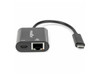 Rocstor Premium USB-C to Gigabit Ethernet with USB-C 100W Power Delivery PD 3.0