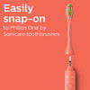 PHILIPS SONICARE 2PK BRUSH HEADS - CORAL, BH1022/01 New