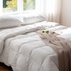 AIRLUCK LUXURY FEATHER DOWN COMFORTER, QUEEN FULL SIZE, AIRGD20-010 - White