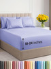 CGK UNLIMITED EXTRA DEEP QUEEN SHEET SET BREATHABLE COOLING SHEETS - LAVENDER