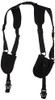 BLACKHAWK ERGONOMIC BLACK DUTY BELT HARNESS SM/MD - BLACK