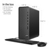 HP S01-aF2 Slim Desktop Intel Celeron J4025 2.0GHz 8GB 256GB W11H