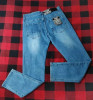 BLU ROCK STRETCH MEN’S DENIM FLEX JEANS - SIZE: MEN 30X31 - LIGHT BLUE New