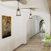 GEPOW FARMHOUSE PENDANT LIGHTING ISLAND HANGING LIGHT FIXTURE A03628 - BRONZE New