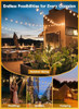 BRIGHTOWN 108FT OUTDOOR STRING LIGHTS LED PATIO LIGHTS WITH 52 SHATTERPROOF LED BRIGHTOWN 108FT OUTDOOR STRING LIGHTS LED PATIO LIGHTS WITH 52 SHATTERPROOF LED