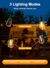 BRIGHTOWN 108FT OUTDOOR STRING LIGHTS LED PATIO LIGHTS WITH 52 SHATTERPROOF LED BRIGHTOWN 108FT OUTDOOR STRING LIGHTS LED PATIO LIGHTS WITH 52 SHATTERPROOF LED