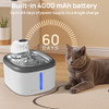 Cat Water Fountain 118oz/3.5L Battery Operated Cat Water Fountain