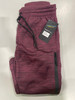 LOGAN AND MARTIN SPORT NYC SPORT JOGGER SWEATPANTS - SIZE: MEN L - WINE HEATHER