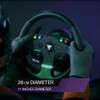 THRUSTMASTER TMX RACING WHEEL FORCE FEEDBACK RACING PEDALS XBOX/P - BLACK