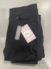 GALAXY BY HARVIC GIRLS SCHOOL UNIFORM PANTS - SIZE: YOUTH 3/4 - BLACK New