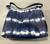 VINCE CAMUTO LEATHER GROUP TANIA TOTE - DARK JEAN TIE DYE