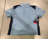 REEBOK WOMEN'S SHORT SLEEVE POLO - SIZE: WOMEN L - BLUE/NAVY