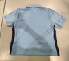 REEBOK WOMEN'S SHORT SLEEVE POLO - SIZE: WOMEN L - BLUE/NAVY