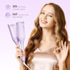 NOVUS CURLING IRON HAIR CRIMPER WAVER 1.4 INCH ANTI-SCALD ROVY WAVES - LAVENDER