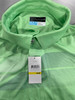 PGA TOUR SHORT SLEEVE 2 BUTTON POLO - SIZE: MEN M - GREEN New