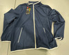 UNDER ARMOUR WATER REPELLENT SWEATSHIRT - SIZE: L - NAVY BLUE/WHITE