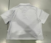 PGA TOUR ATHLETIC FIT SHORT SLEEVE POLO - SIZE: MEN M - WHITE/LIGHTBLUE