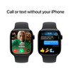 Apple Watch Series 10 GPS, 42mm - Black Alum Case with Blk Sport Band - M/L