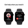 Apple Watch Series 10 GPS, 42mm - Black Alum Case with Blk Sport Band - M/L