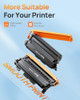 E-Z Ink TN760 Compatible Toner Cartridges Replacement by E-Z Ink - 2 Pack New