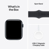 Apple Watch SE 2 40mm Midnight Aluminum Case Midnight Band -S/M- MR9X3LL/A
