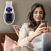 450W Space Heater Remote Wall Outlet Electric Space Heater  MH04G - White