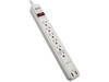 Tripp Lite 6 Outlet Surge Protector Power Strip 6Ft Cord 990 Joules Dual Usb